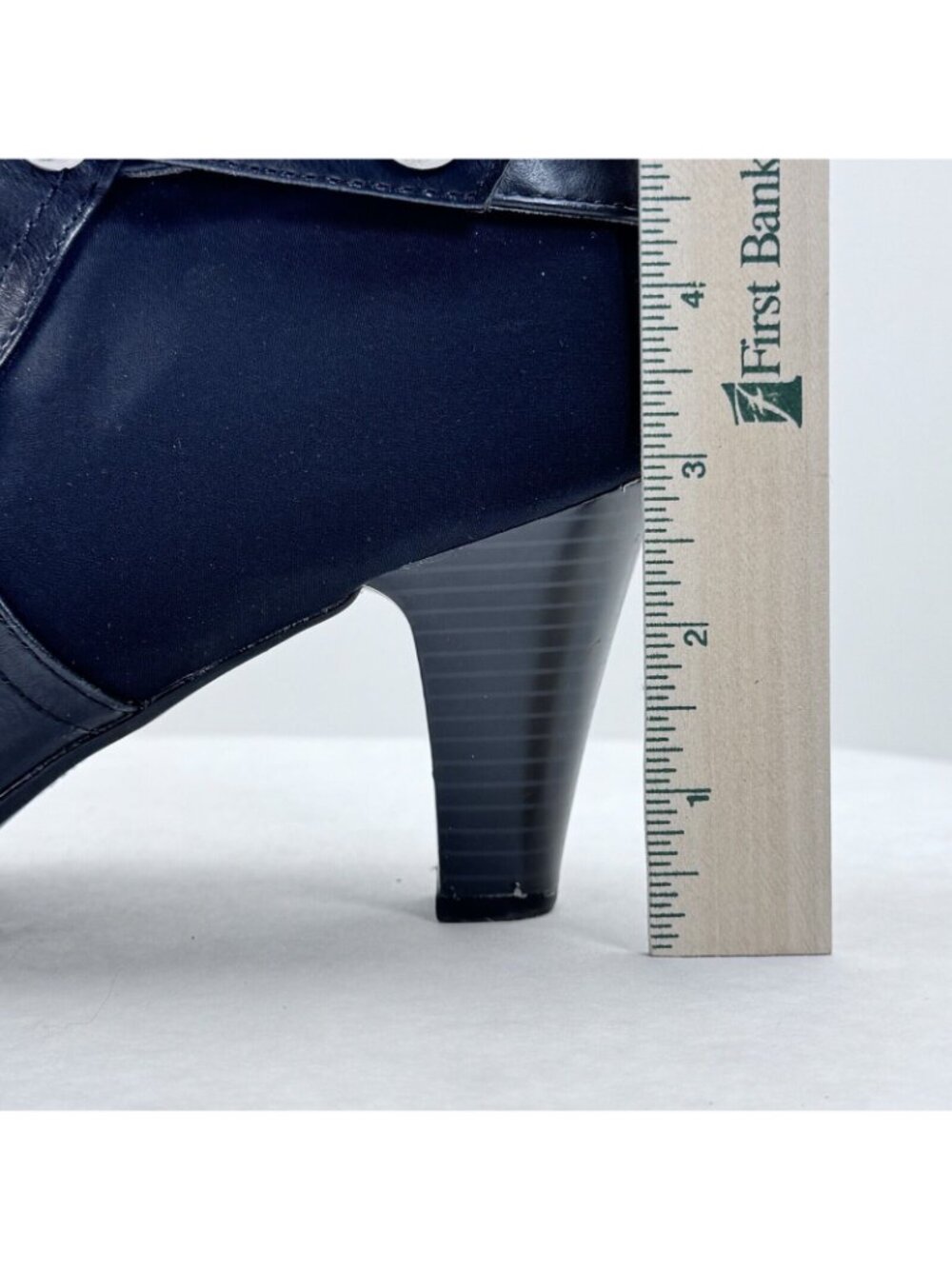Life Stride Yarnessa Boots Womens Size 9.5M Black Leather Upper Side Zipper - Picture 11 of 12